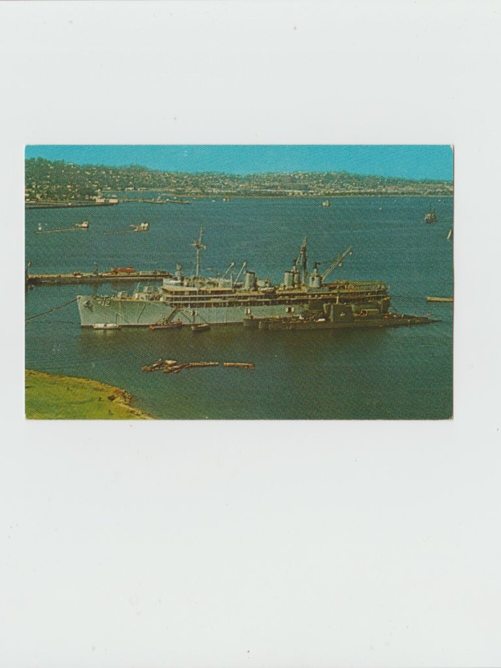 U.S.S. Sperry ( AS - 12) Postcard